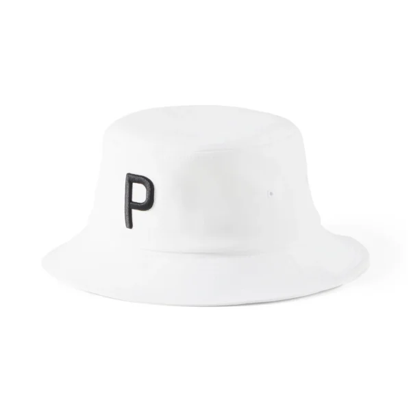 Bucket P Hat - White Glow