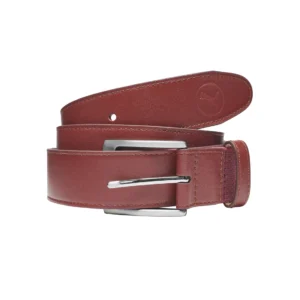 Leather Golf Belt - Friar Brown