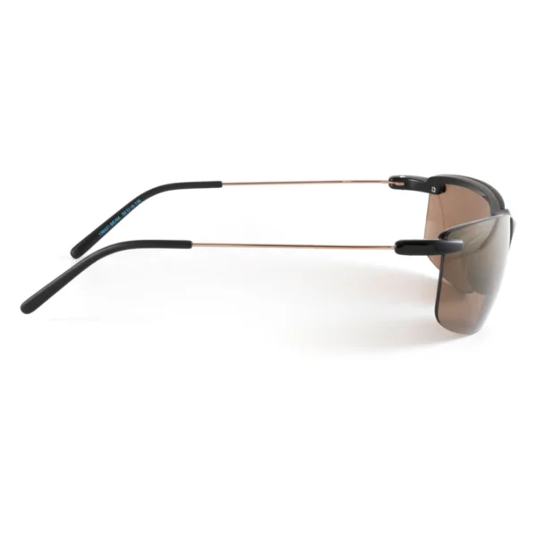 Beam TB - Color Shiny Black-Copper Temple/Brown-Gold Mirror Lens - Image 2