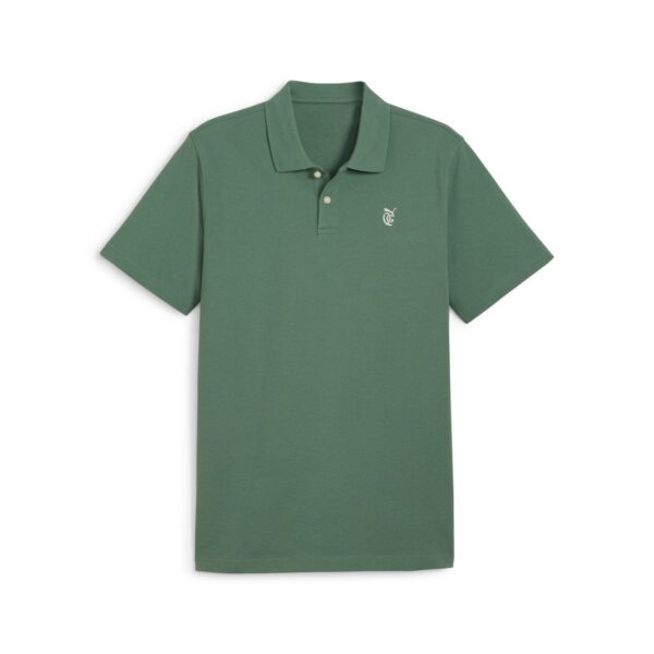 Puma x Quiet Golf Post Round Polo - Deep Forest