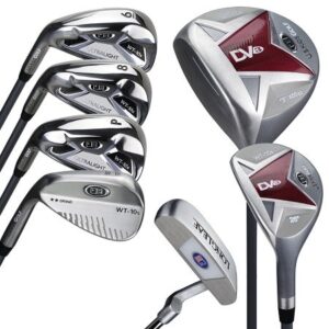 LH UL60-s 7 Club DV3 Stand Set, All Graphite, Grey/ Maroon Bag - Size 60