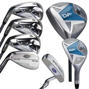 LH UL48-s 7 Club DV3 Stand Set, All Graphite, Grey/Teal Bag - Size 48