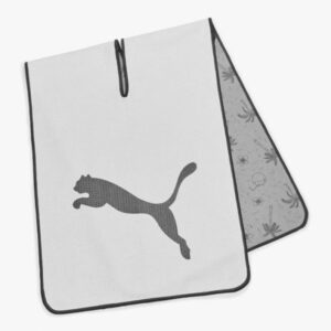 Puma Microfiber Players Towel - Color Bright White