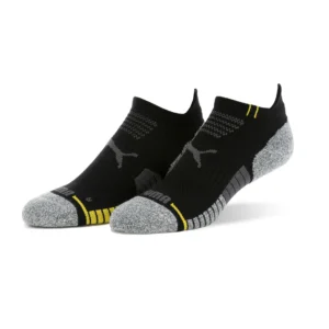 PUMA TECH SINGLE TAB SOCK - Puma Black - Maize