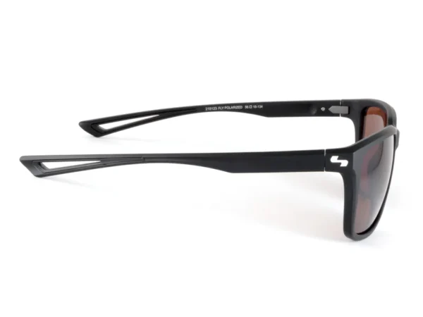 Fly Polarized - Color Matte Black/Brown-Flash Mirror Polarized Lens - Image 2