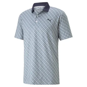 Mattr Pineapples Polo - Navy Blazer