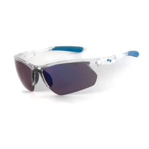 Stack TB - Color Crystal Clear-Blue Accent/Grey-Light Blue Mirror TrueBlue Lens