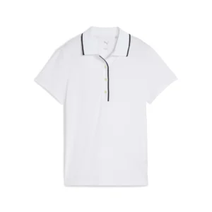 W Cloudspun Bridges SS Polo - White Glow