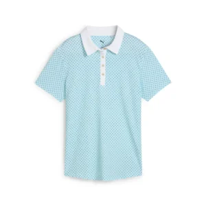W MATTR Morse SS Polo - Safe Lake - Blue Horizon