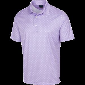PAISLEY FOULARD POLO - LILAC BREEZE