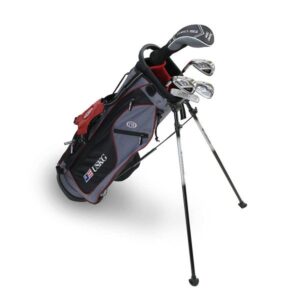 LH UL60 5 Club Stand Bag Set All Graphite - Mar/Sil/Whi Bag - Size 60