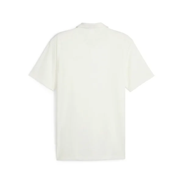 Puma x Quiet Golf Jacquard Paisley Polo - Warm White - Image 2