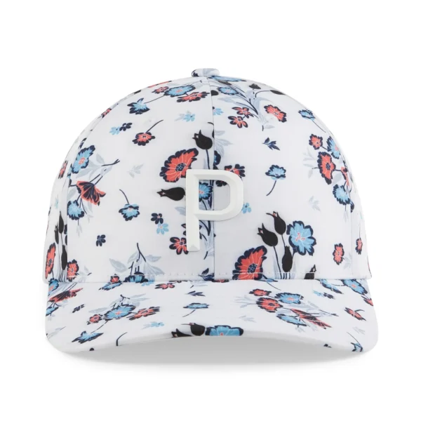 Heirloom Tech P Snapback Cap - Color White Glow
