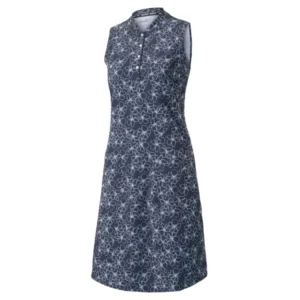 W Island Flower Dress - Navy Blazer