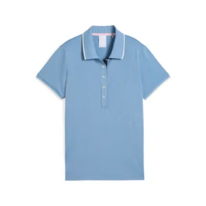 PUMA x AP W PIQUE POLO - Zen Blue