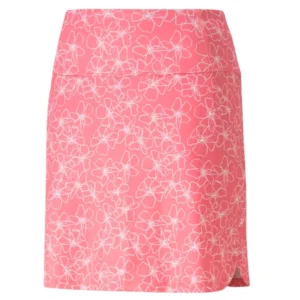 PWRMESH Island Flower Skirt - Loveable - Bright White