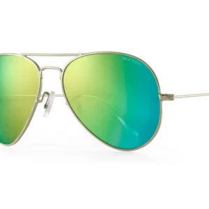 Sibella Polarized - Color Gold/G15 (Icy Green Mirror) Polarized Lens