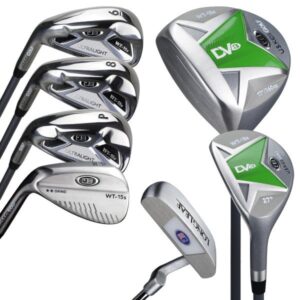 LH UL57-s 7 Club DV3 Stand Set, All Graphite, Grey/ Green Bag - Size 57