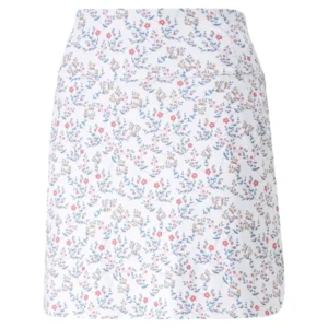 PWRMESH Microfloral Skirt - Bright White