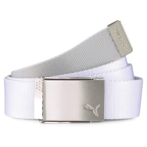 Reversible Web Belt - Color Bright White