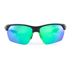 Huge Fan Polarized - Color Matte Black/Grey-Green RVO Polarized Lens
