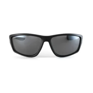 AXE Polarized - Color Matte Black/Grey Flash-Mirror Polarized Lens