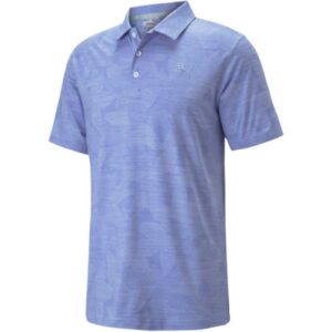 Cloudspun Leaflet Polo - Lavendar Pop Heather