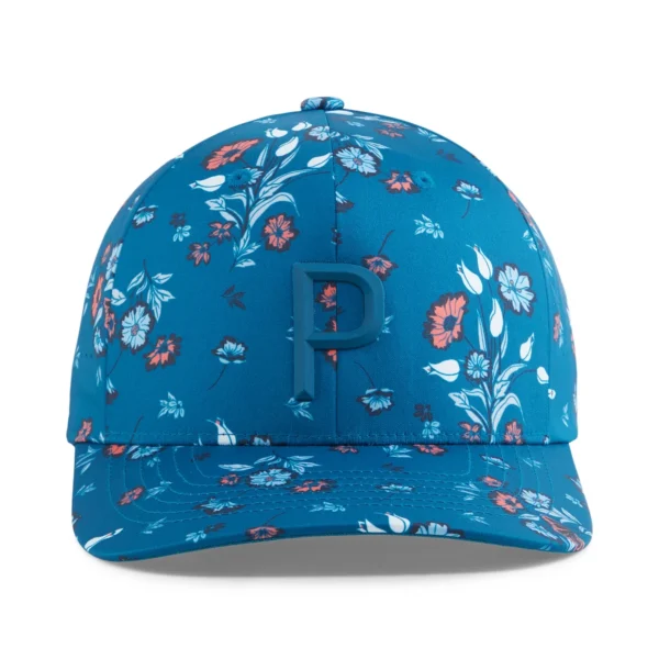 Heirloom Tech P Snapback Cap - Color Ocean Tropic - Image 2