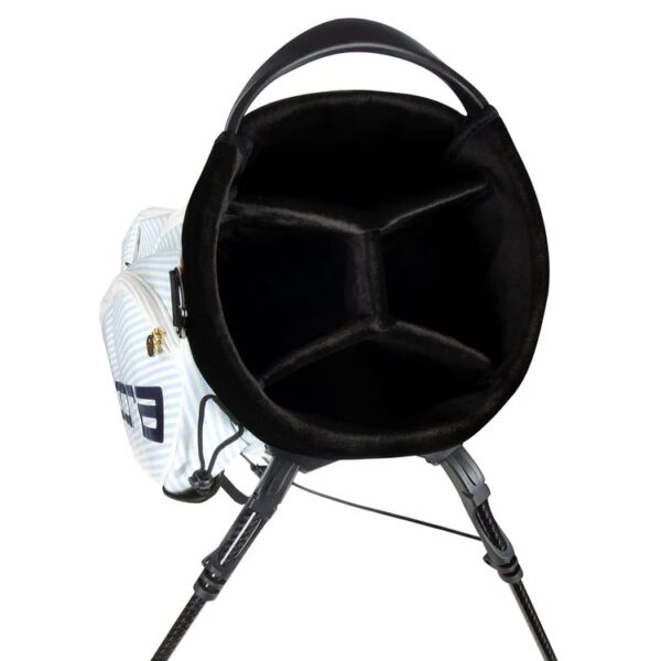 Derby Day Tour Stand Golf Bag - Color Silver Sky - White Glow - Image 2