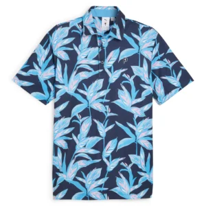 PUMA x PTC FLORAL POLO - Deep Navy-Regal Blue